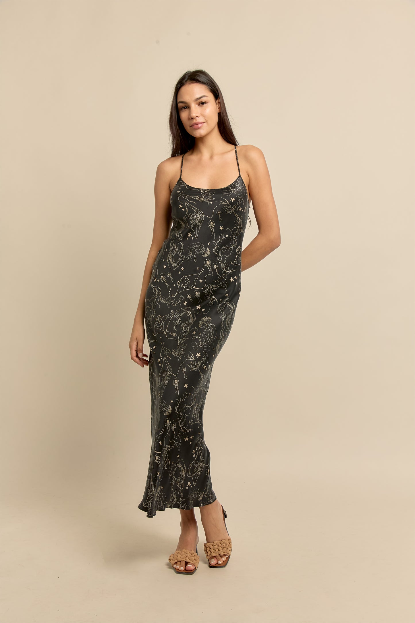 90'S SLIP DRESS - RAY